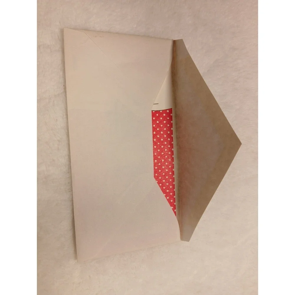 1952 Vintage‎ Lucy Unmarked Christmas Card Peanuts W/envelope